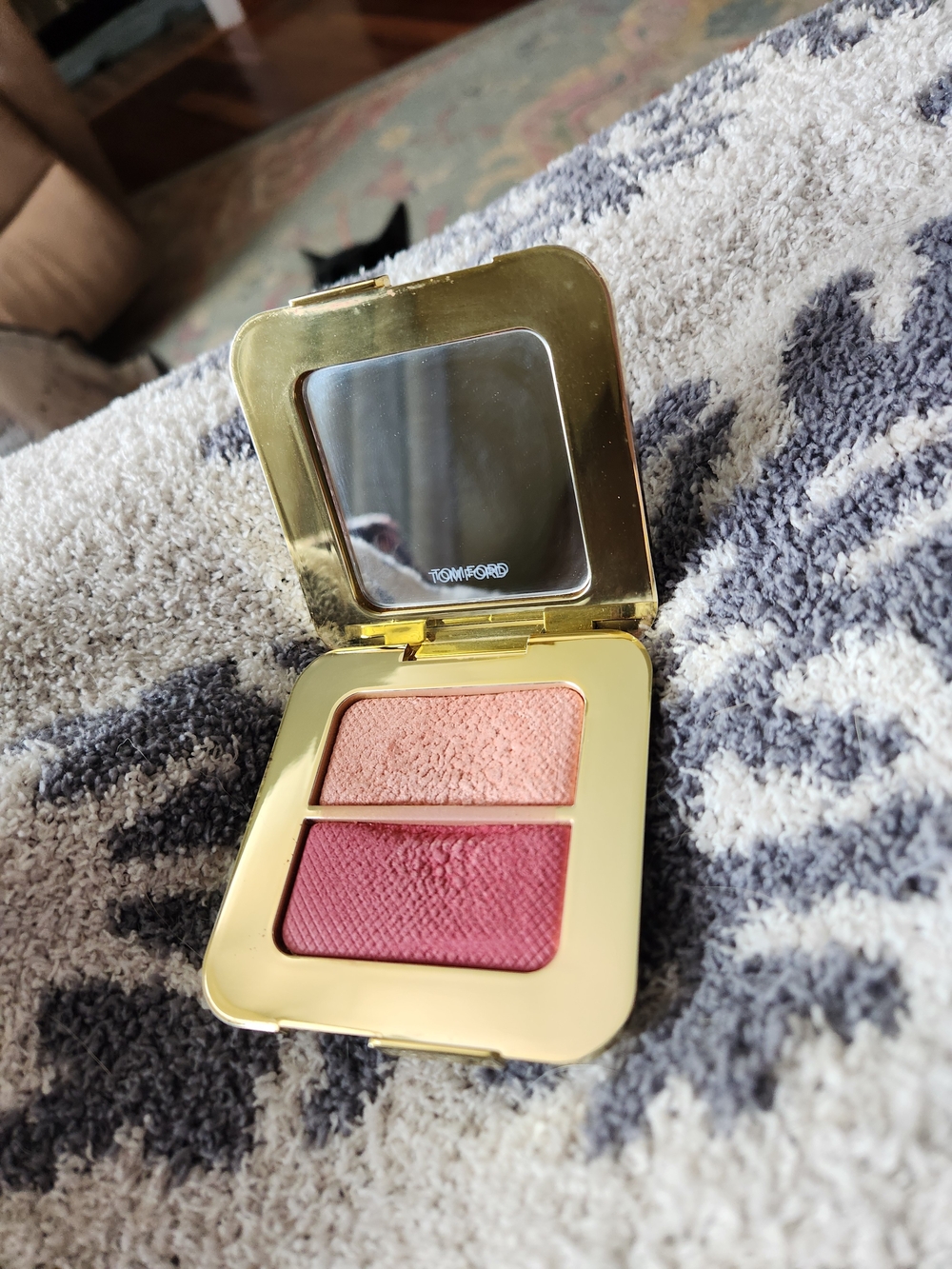 Tom Ford Dual Blush Compact — Peach and Rose